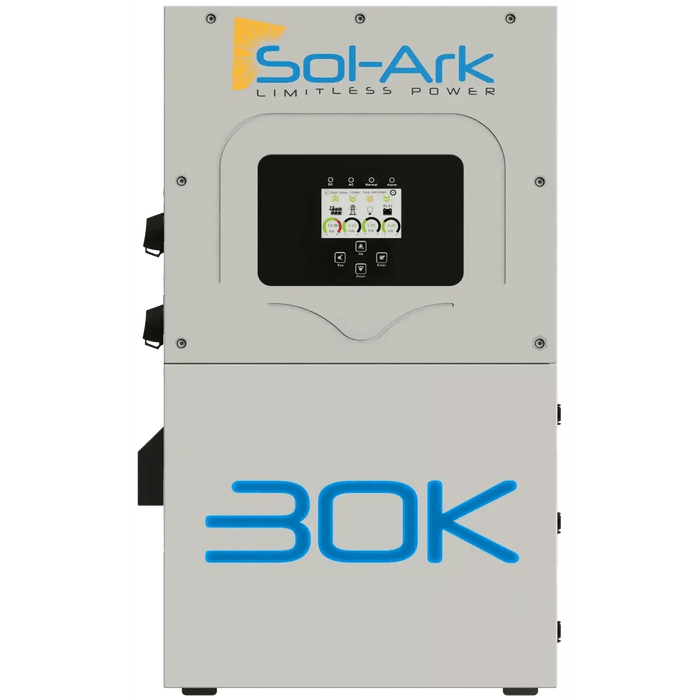Sol-Ark | 30K Hybrid 3 Phase Solar Inverter | 30K-3P-208V | 10-Year Warranty